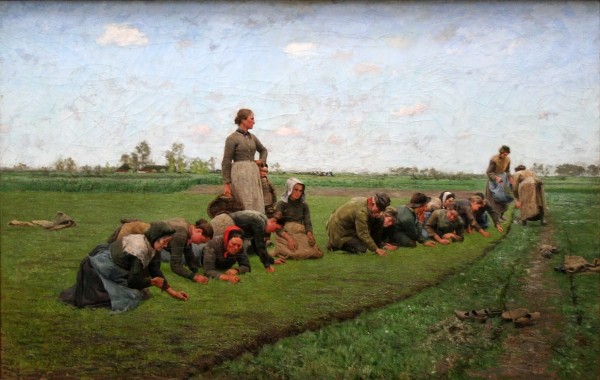 KMSKA - Vlaswieden in Vlaanderen - Emile Claus (1887)